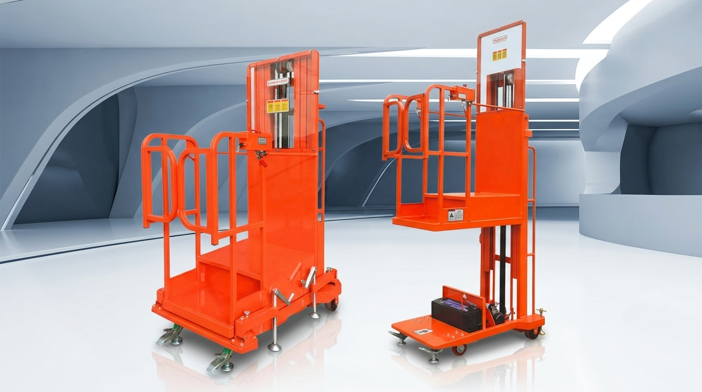 Semi Elektrik Aerial Order Picker